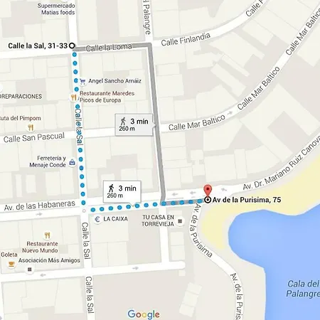 Apartment Only 250m From The Locos Torrevieja